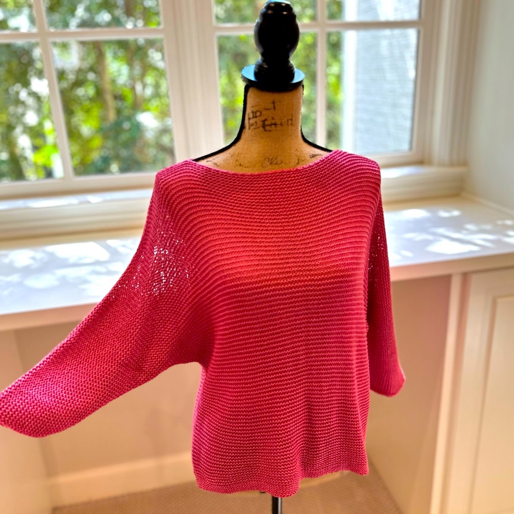 Carina Ricci Spring Pink Sweater Size Med